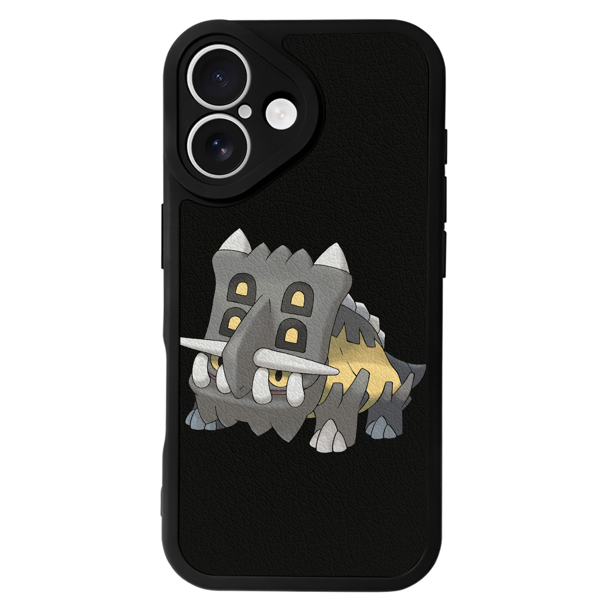 （画像用） ポケットモンスター Pokémon 【iPhone 16シリーズ対応】シリコンスマホケース（レザー調） 材質：シリコン